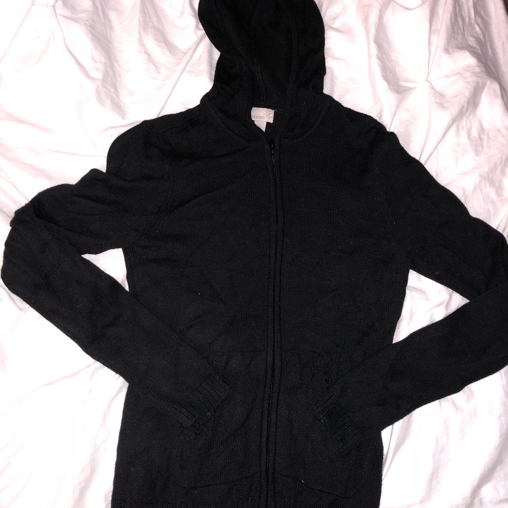 Cardigan zip up